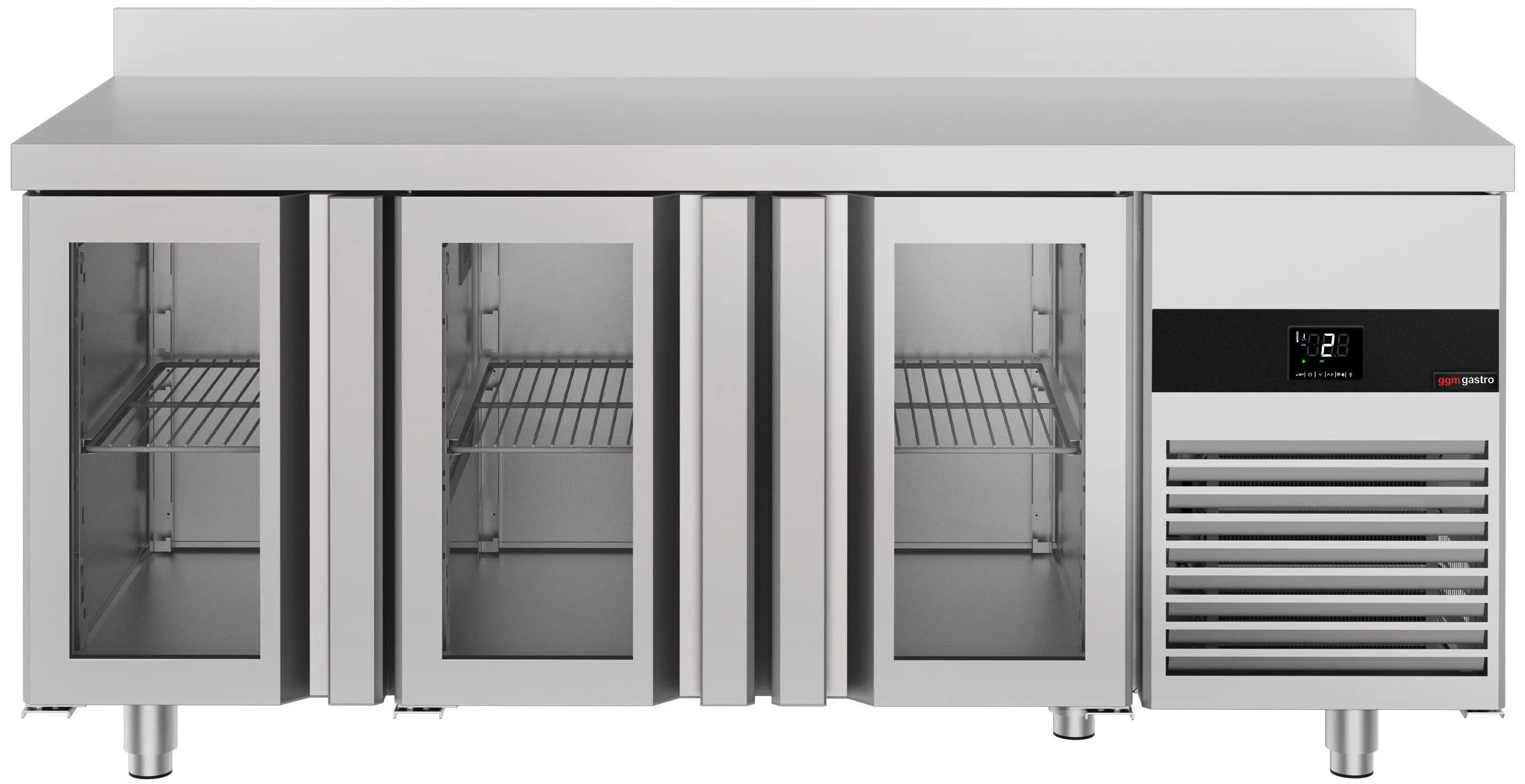 Masa frigorifica GGM Gastro KTF187AND-EF#3G (Inox) - 4