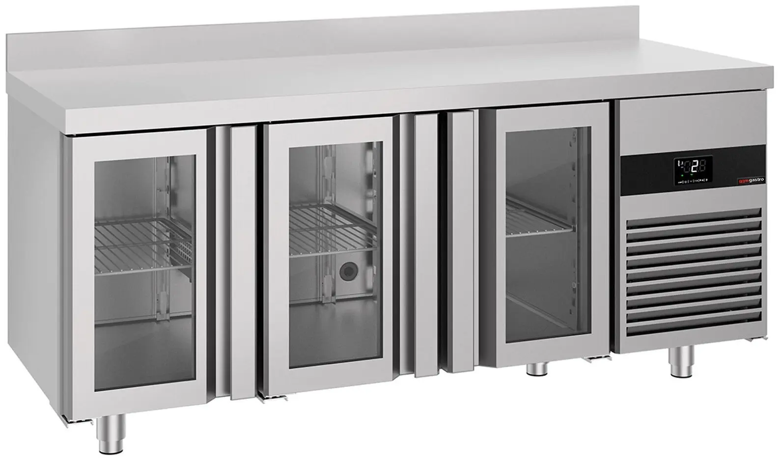 Masa frigorifica GGM Gastro KTF187AND-EF#3G (Inox)