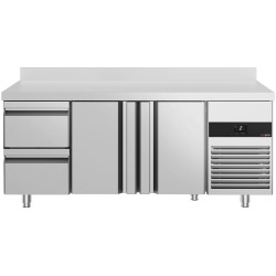 Холодильный стол GGM Gastro KTF187AND2T2S-EF (Inox) Thumb