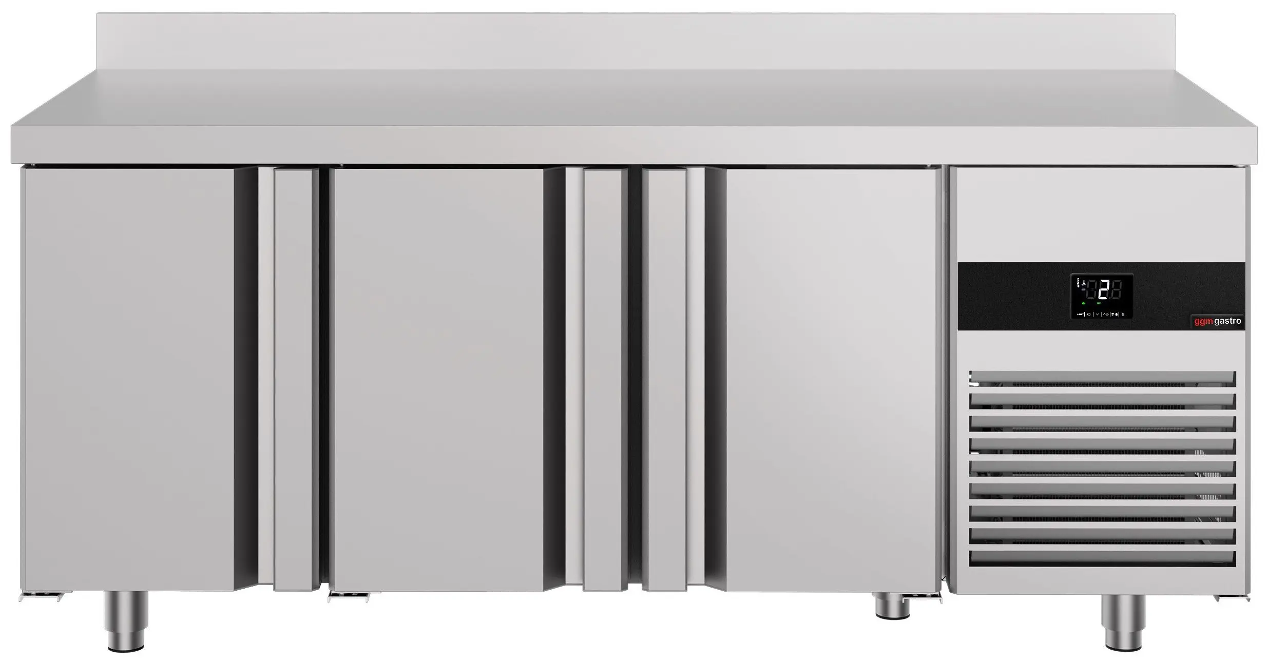 Masa frigorifica GGM Gastro KTF187AND3T-EF (Inox) - 3