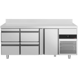Холодильный стол GGM Gastro KTF187ANDT4S-EF (Inox) Thumb