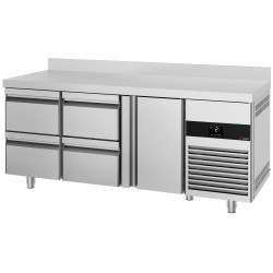 Холодильный стол GGM Gastro KTF187ANDT4S-EF (Inox) Thumb