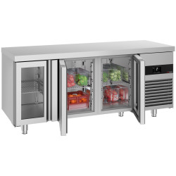 Masa frigorifica GGM Gastro KTF187ND-EF#3G (Inox) Thumb
