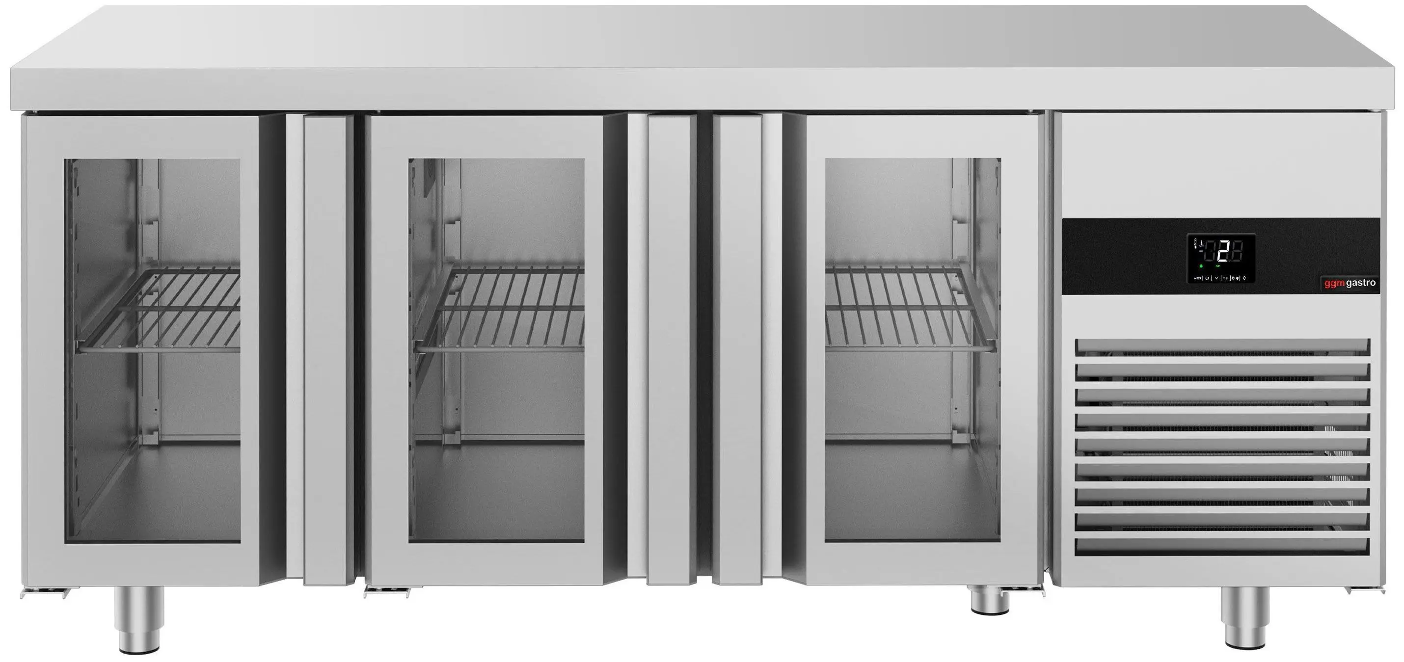 Masa frigorifica GGM Gastro KTF187ND-EF#3G (Inox) - 4