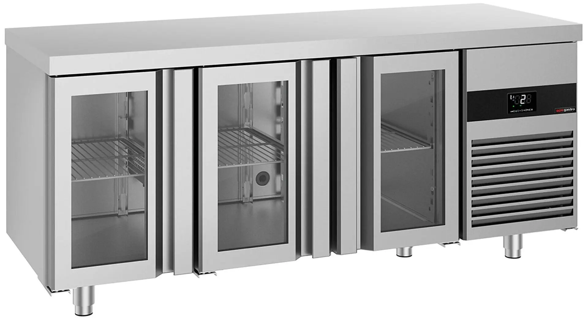 Masa frigorifica GGM Gastro KTF187ND-EF#3G (Inox)