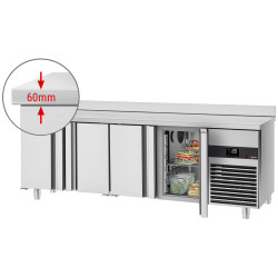 Masa frigorifica GGM Gastro KTF226-EF (Inox) Thumb