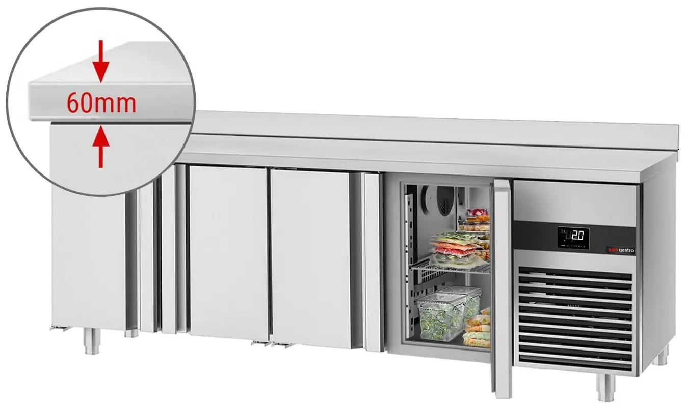 Masa frigorifica GGM Gastro KTF226-EF (Inox) - 3