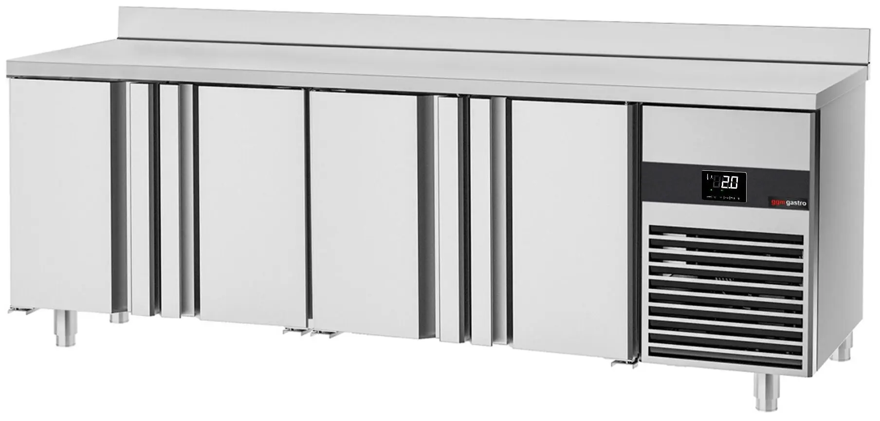 Masa frigorifica GGM Gastro KTF226-EF (Inox)