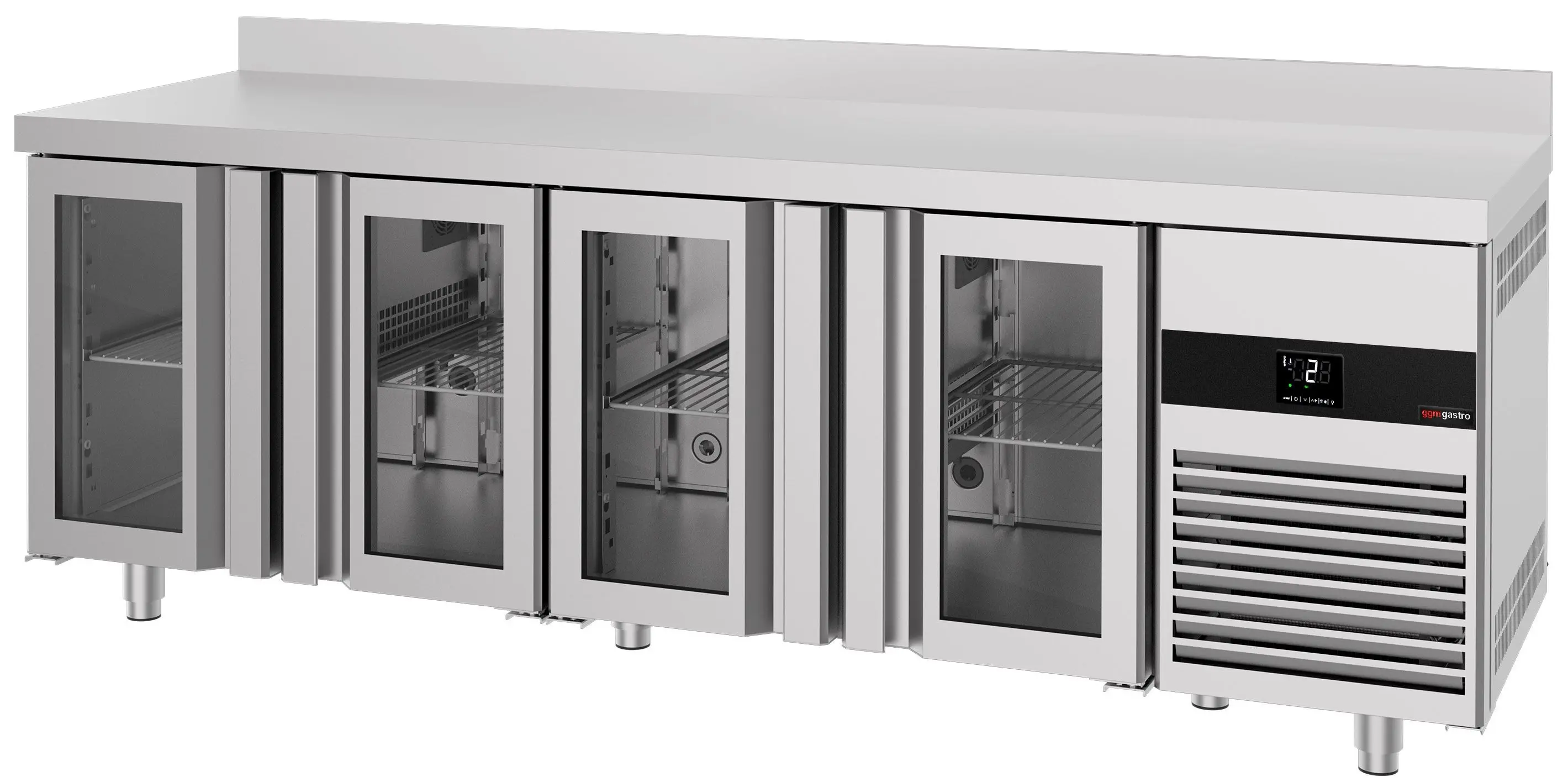 Холодильный стол GGM Gastro KTF227AND-EF#4G (Inox) - 4