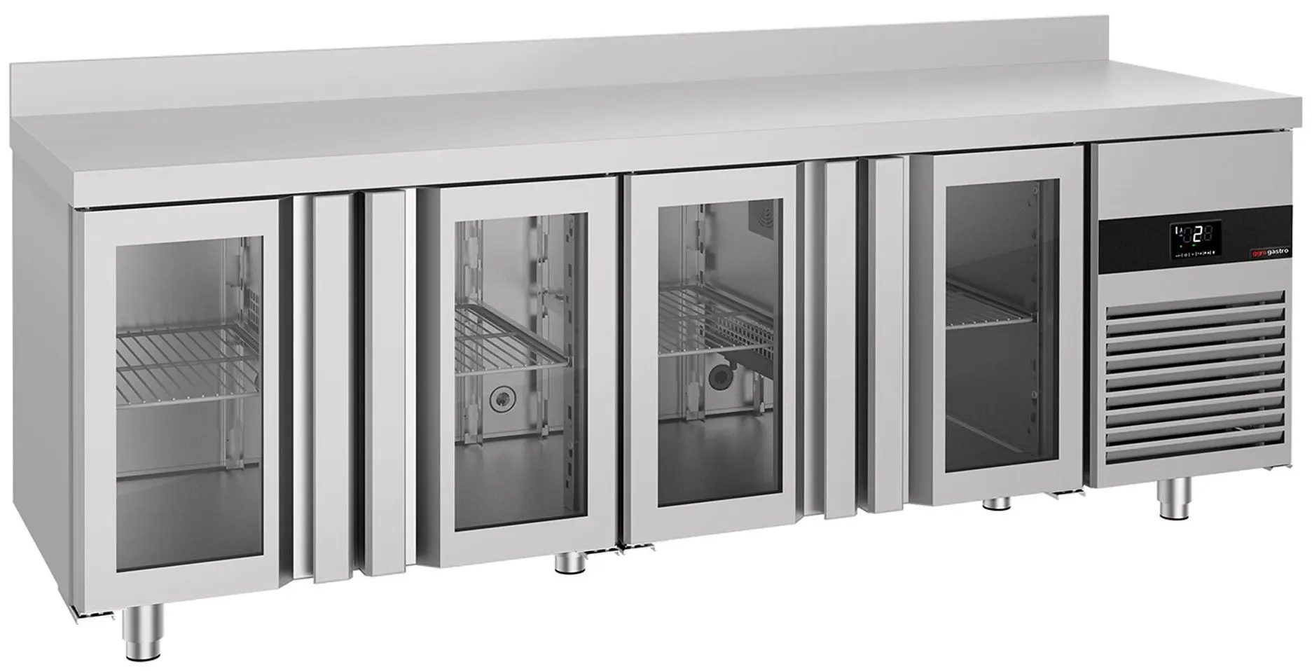 Холодильный стол GGM Gastro KTF227AND-EF#4G (Inox)