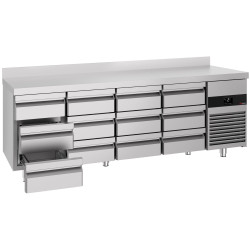 Холодильный стол GGM Gastro KTF227AND12S-EF (Inox) Thumb