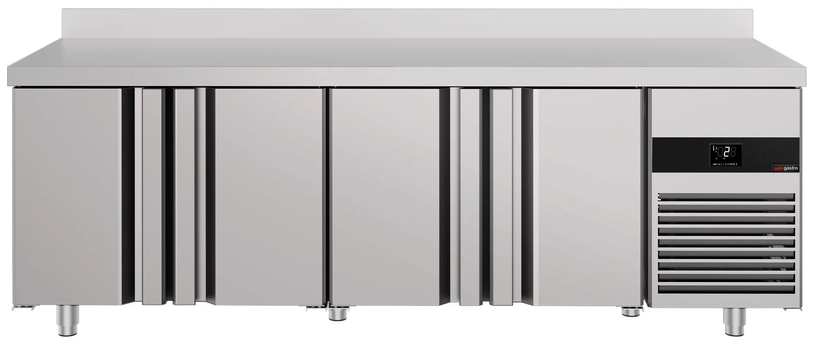 Холодильный стол GGM Gastro KTF227AND4T-EF (Inox) - 4