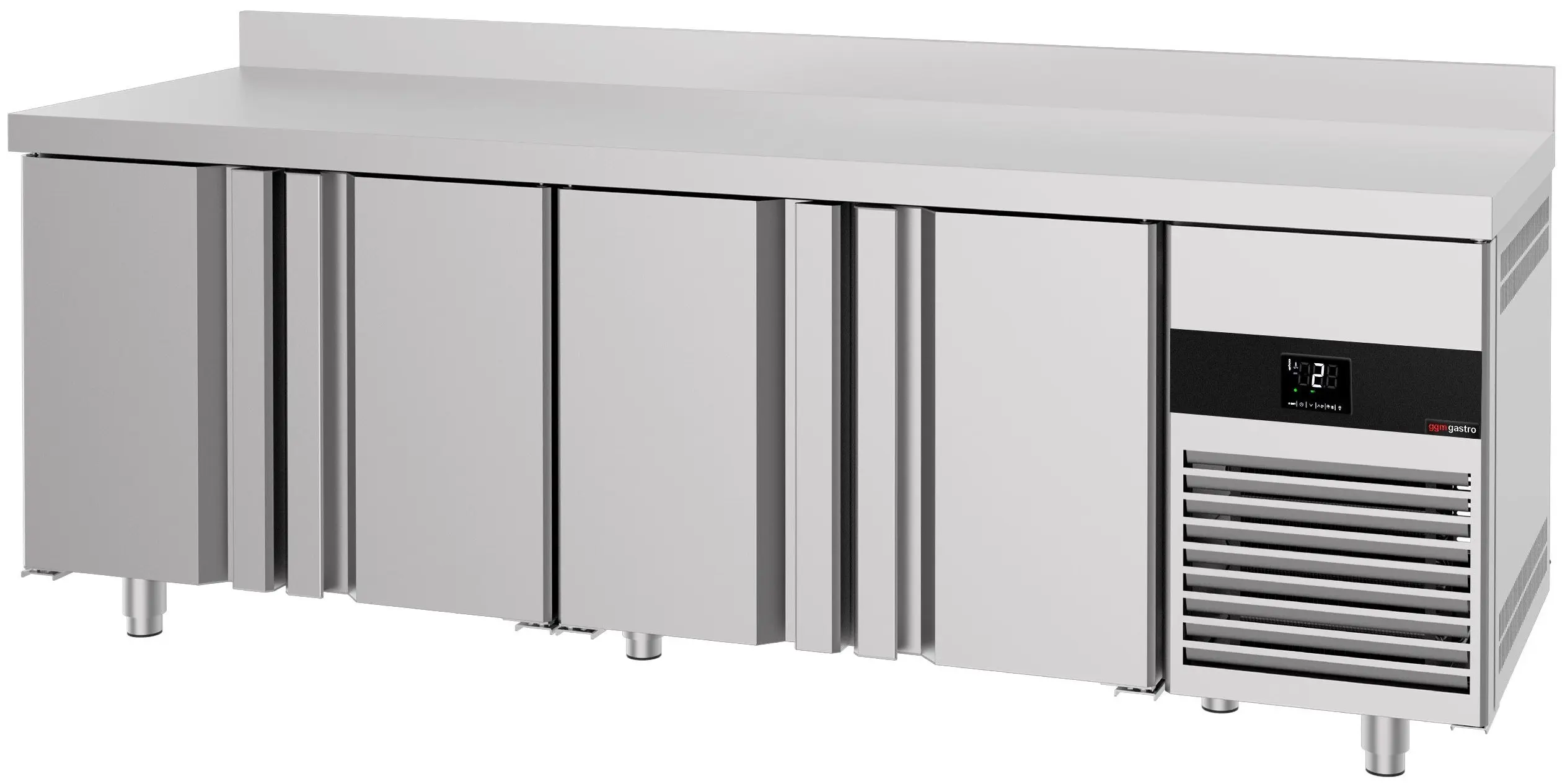 Холодильный стол GGM Gastro KTF227AND4T-EF (Inox) - 5