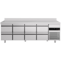 Masa frigorifica GGM Gastro KTF227AND8S-EF (Inox) Thumb