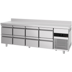 Masa frigorifica GGM Gastro KTF227AND8S-EF (Inox) Thumb