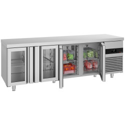 Masa frigorifica GGM Gastro KTF227ND-EF#4G (Inox) Thumb