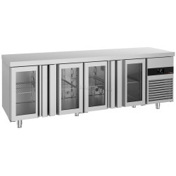Masa frigorifica GGM Gastro KTF227ND-EF#4G (Inox)