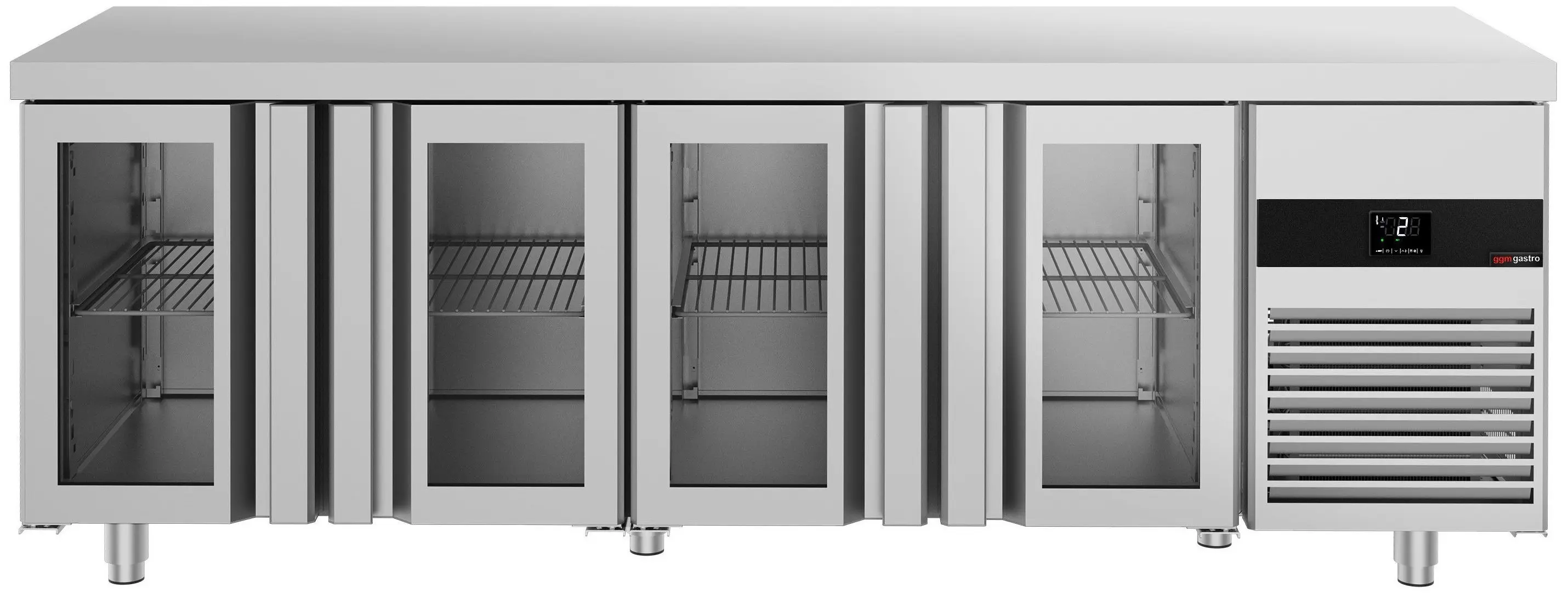 Masa frigorifica GGM Gastro KTF227ND-EF#4G (Inox) - 4