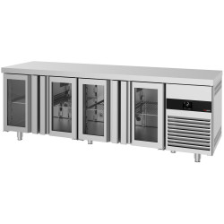 Masa frigorifica GGM Gastro KTF227ND-EF#4G (Inox) Thumb