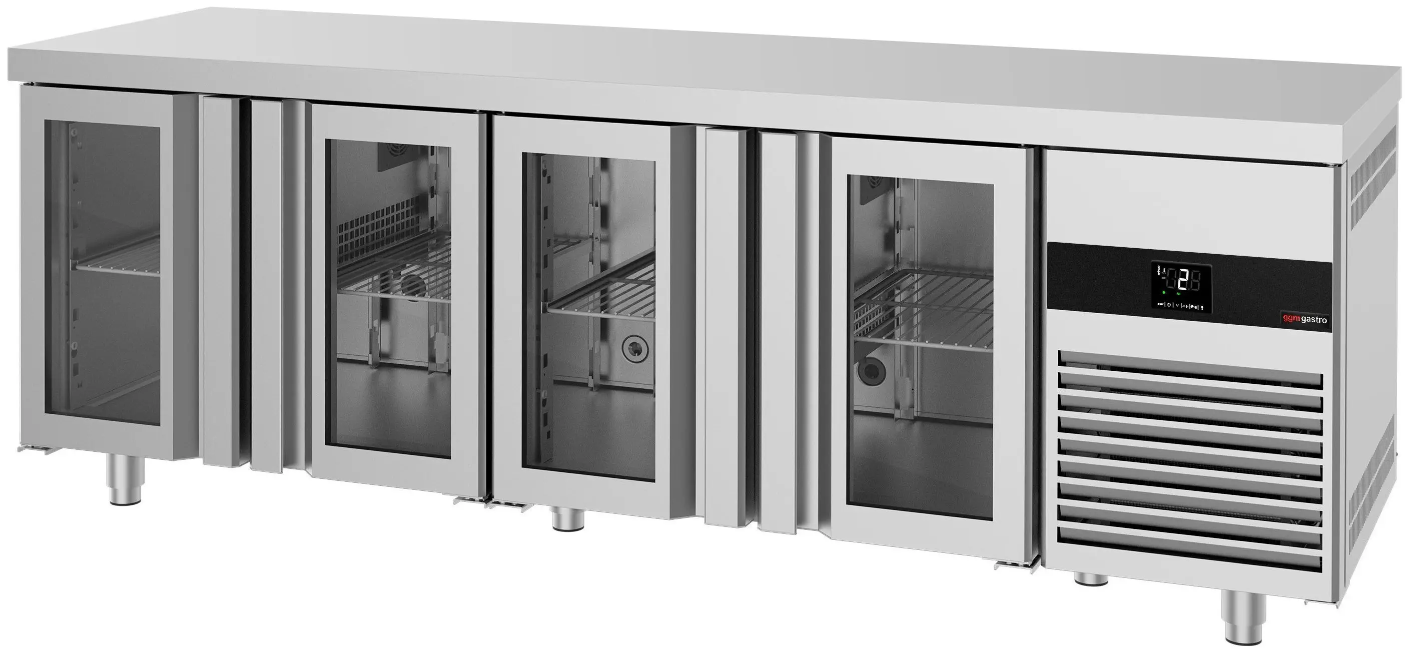Masa frigorifica GGM Gastro KTF227ND-EF#4G (Inox) - 5