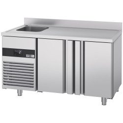 Холодильный стол GGM Gastro KTF270BAL-EF (Inox) Thumb