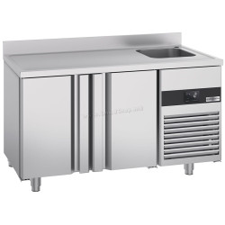 Masa frigorifica GGM Gastro KTF270BAR-EF (Inox)