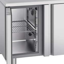 Masa frigorifica GGM Gastro KTF270BAR-EF (Inox) Thumb
