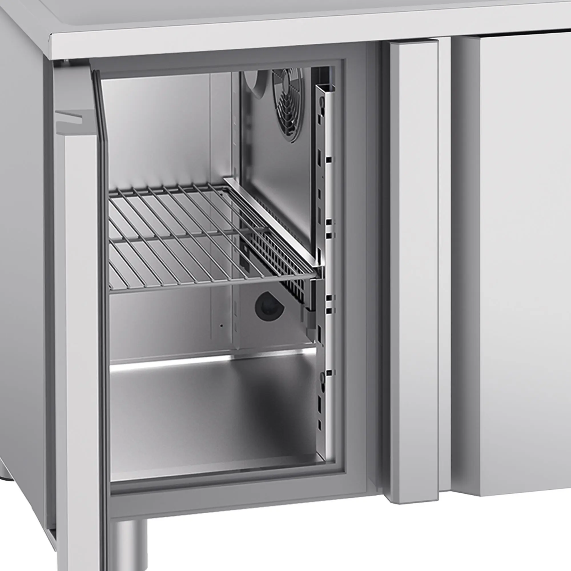 Masa frigorifica GGM Gastro KTF270BAR-EF (Inox) - 7