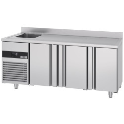 Холодильный стол GGM Gastro KTF420BAL-EF (Inox) Thumb