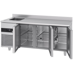 Холодильный стол GGM Gastro KTF420BAL-EF (Inox) Thumb
