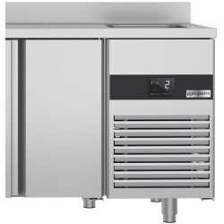 Холодильный стол GGM Gastro KTF420BAR-EF (Inox) Thumb