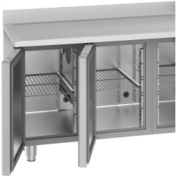 Холодильный стол GGM Gastro KTF420BAR-EF (Inox) Thumb