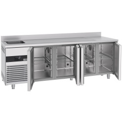 Masa frigorifica GGM Gastro KTF540BAL-EF (Inox) Thumb