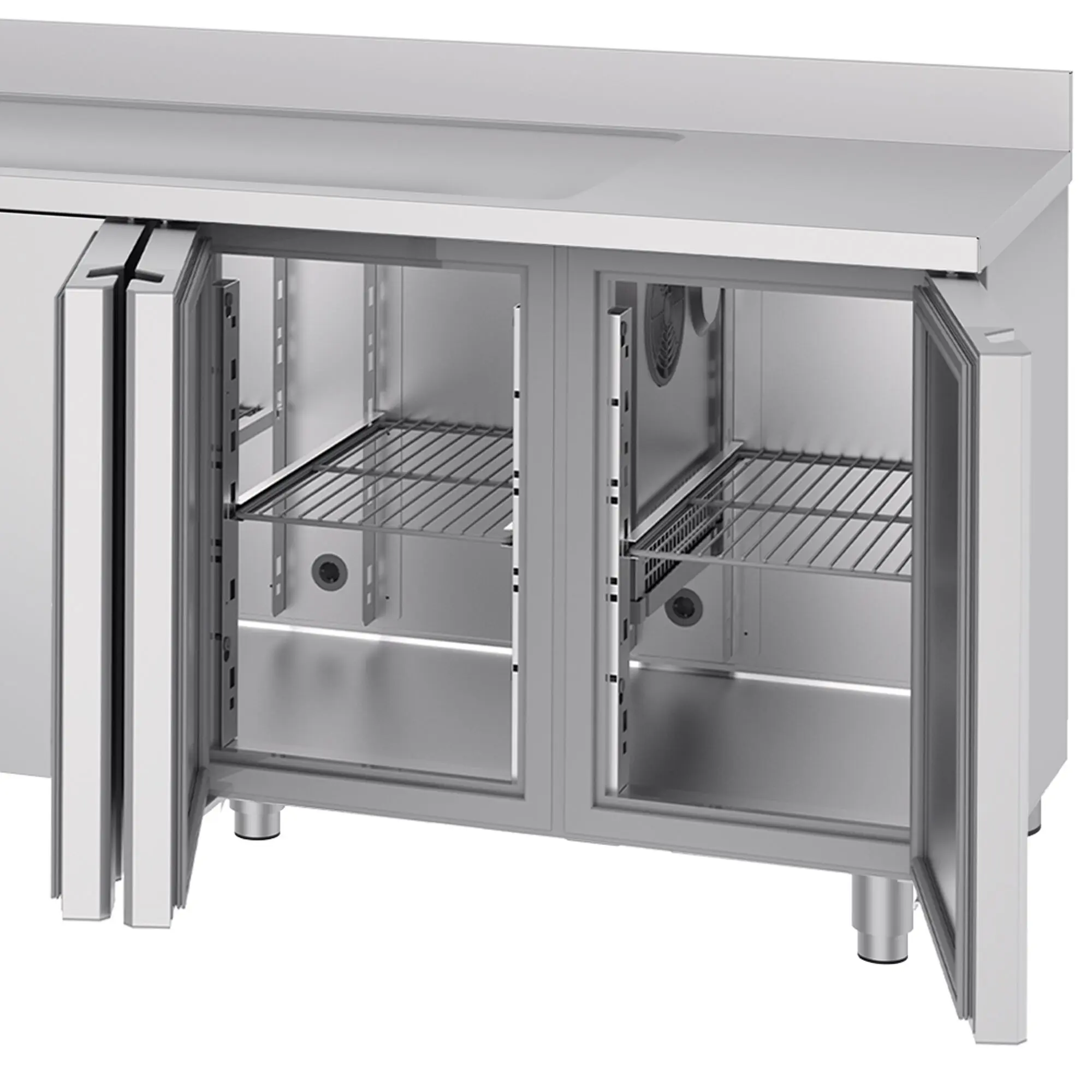 Masa frigorifica GGM Gastro KTF540BAL-EF (Inox) - 13