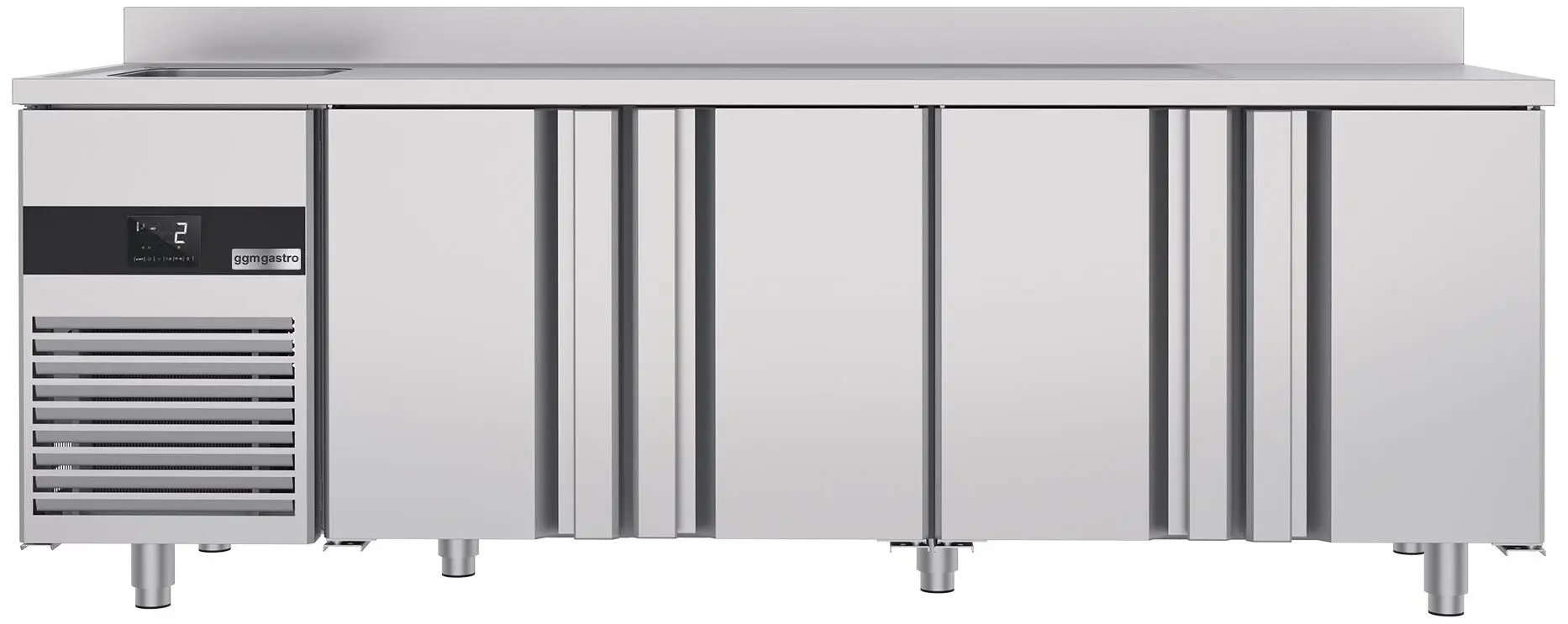 Masa frigorifica GGM Gastro KTF540BAL-EF (Inox) - 3