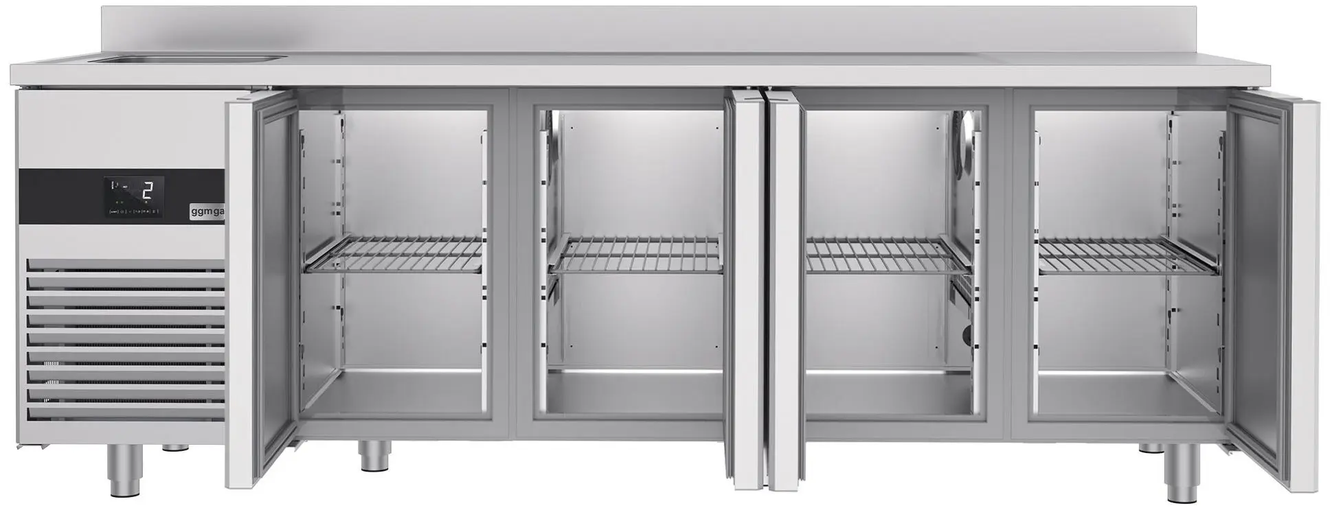 Masa frigorifica GGM Gastro KTF540BAL-EF (Inox) - 4