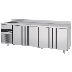 Masa frigorifica GGM Gastro KTF540BAL-EF (Inox) Thumb