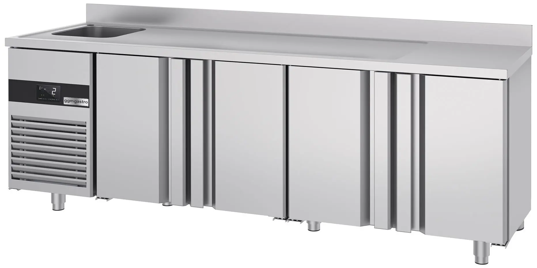 Masa frigorifica GGM Gastro KTF540BAL-EF (Inox) - 5