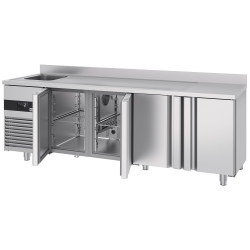 Masa frigorifica GGM Gastro KTF540BAL-EF (Inox) Thumb