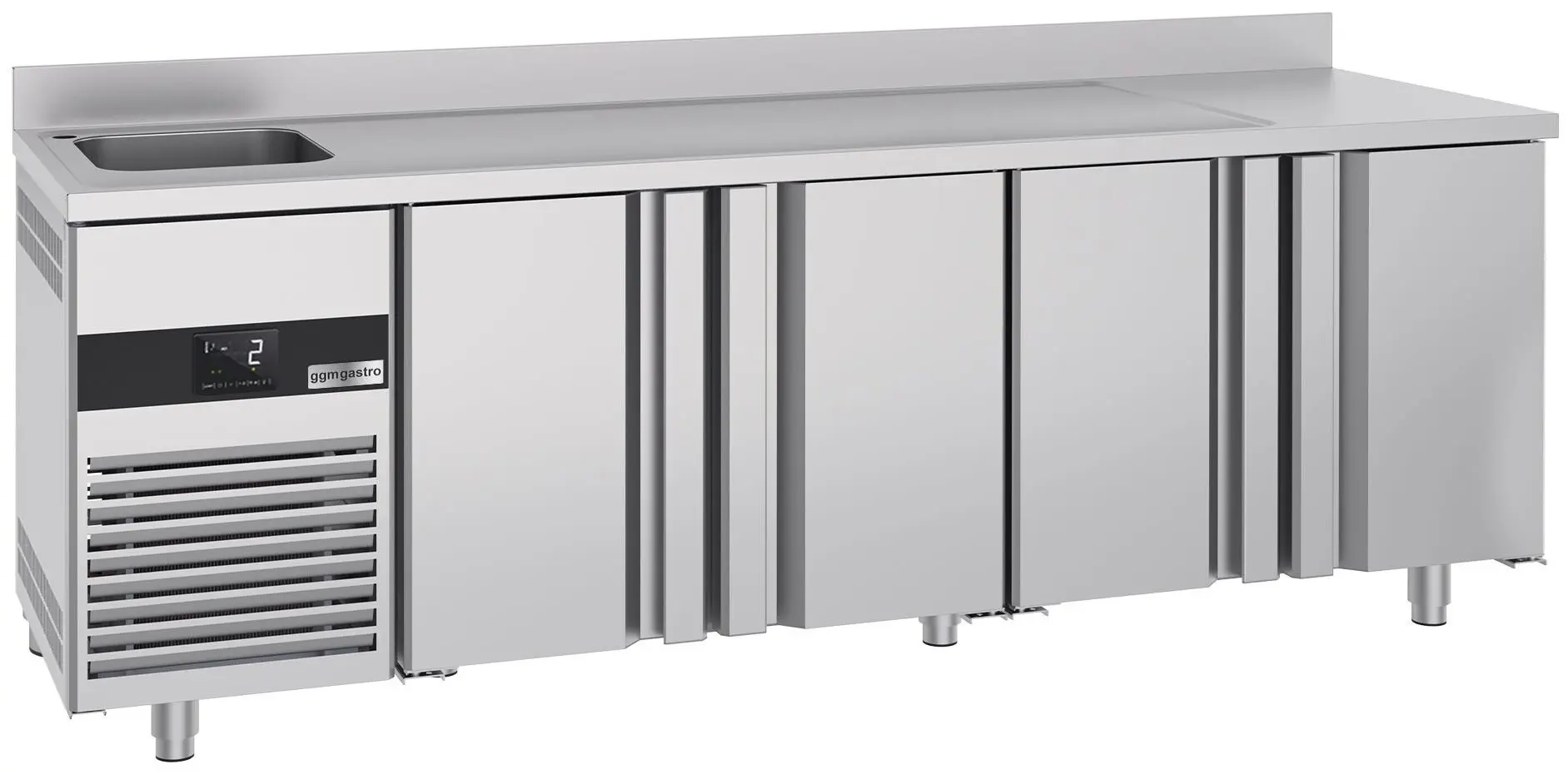 Masa frigorifica GGM Gastro KTF540BAL-EF (Inox)