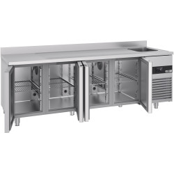 Холодильный стол GGM Gastro KTF540BAR-EF (Inox) Thumb