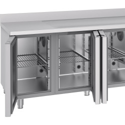 Холодильный стол GGM Gastro KTF540BAR-EF (Inox) Thumb