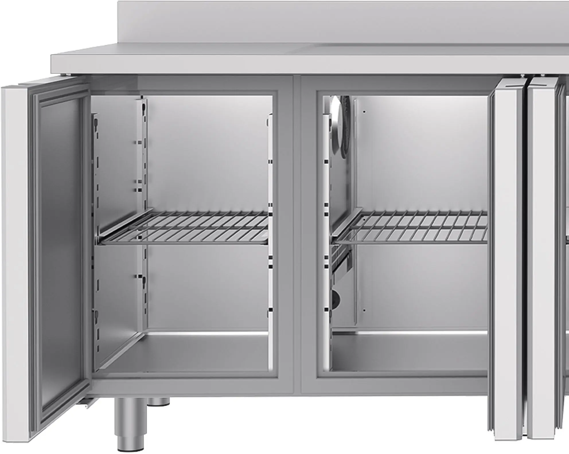 Холодильный стол GGM Gastro KTF540BAR-EF (Inox) - 9
