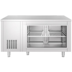 Холодильный стол GGM Gastro KTGFF147D (Inox) Thumb