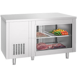 Masa frigorifica GGM Gastro KTGFF147D (Inox)