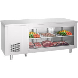 Masa frigorifica GGM Gastro KTGFF187D (Inox)
