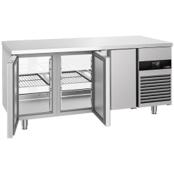 Холодильный стол GGM Gastro KTGFF187D (Inox) Thumb