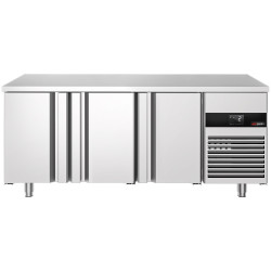 Холодильный стол GGM Gastro KTGFF187D (Inox) Thumb