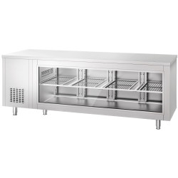 Masa frigorifica GGM Gastro KTGFF237D (Inox) Thumb