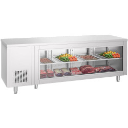 Masa frigorifica GGM Gastro KTGFF237D (Inox)